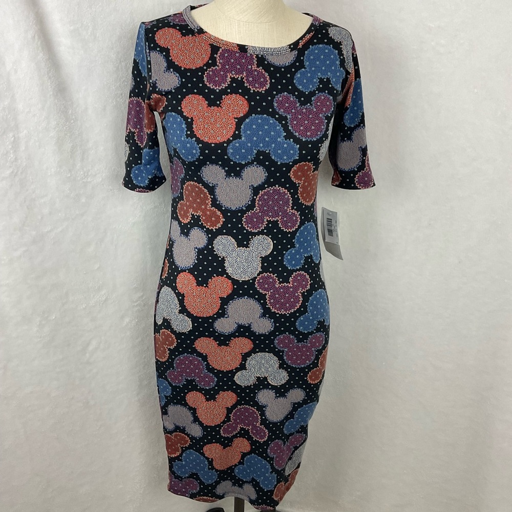 Disney Mickey Mouse Lularoe Julia Size XS - NWT